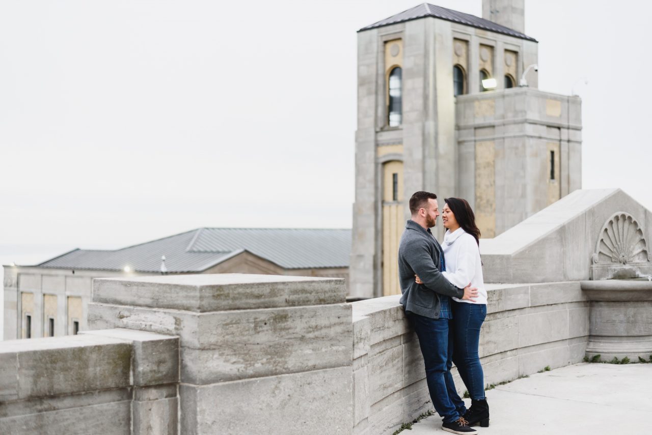 R.C. Harris Water Treatment Plant places to take engagement pictures