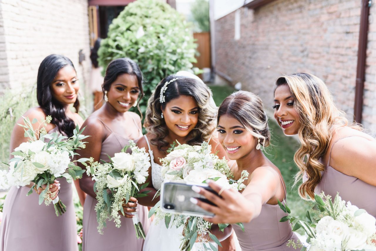 selfie wedding photo